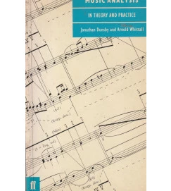  Music Analysis in Theory and Practice 