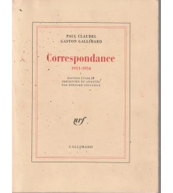 Correspondance 1911-1954