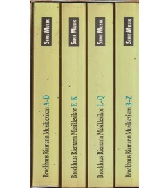 Musik Lexikon Box C/ 4 Volumes A-z