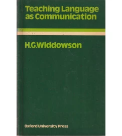 Teaching Language as Communication