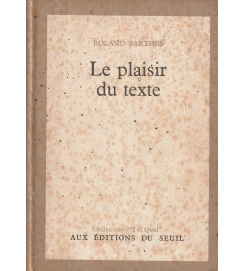 Le Plaisir Du Texte