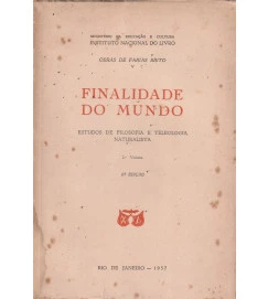 Finalidade do Mundo Estudos de Filosofia e Teleologia 2 Volume