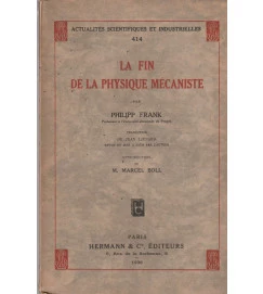 La Fin de La Physique Mecaniste
