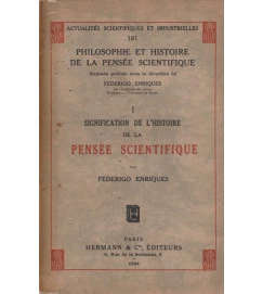 1 Signification de Lhistoire de La Pensée Scientifique