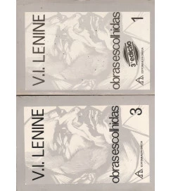 Obras Escolhidas 3 Volumes (V. I. Lenine)