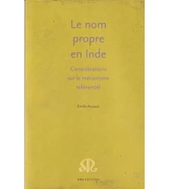Le Nom Propre En Inde - Considérations Sur Le Mécanisme Référentiel
