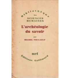 L Archéologie Du Savoir