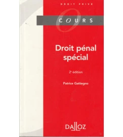 Droit Pénal Spécial