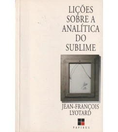 Lições Sobre a Analítica do Sublime
