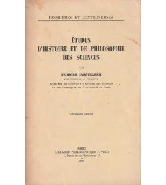 Études D Histoire et de Philosophie des Sciences