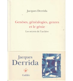 Genèses, Généalogies, Genres et Le Génie