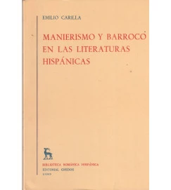 Manierismo y Barroco En las Literaturas Hispánicas