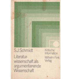 Literaturwissenschaft Als Argumentierende Wissenschaft
