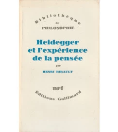 Heidegger et L Expérience de La Pensée