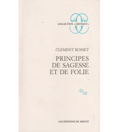 Principes de Sagesse et de Folie