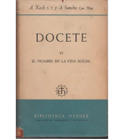 Docete - Volume 6 El Hombre En La Vida Social