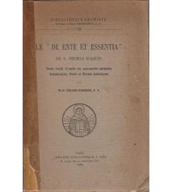Le "de Ente et Essentia" (o Ente e a Essencia)