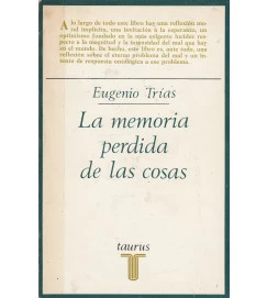 La Memoria Perdida de las Cosas