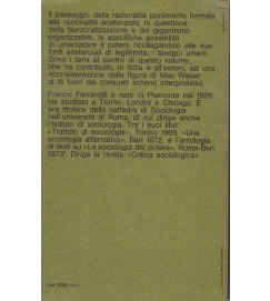 Max Weber e Il Destino Della Ragione