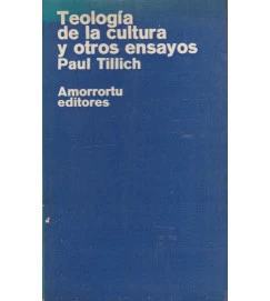 Teologia de La Cultura y Otros Ensayos