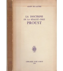 La Doctrine de La Realité Chez Proust