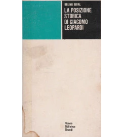 La Posizione Storica Di Giacomo Leopardi