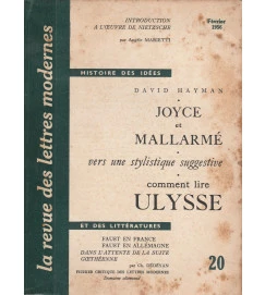 Joyce et Malarme Vers Une Stylistique Suggestive Comment Lire Ulysses