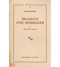 Dialogue Avec Heidegger