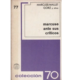 Marcuse Ante Sus Criticos