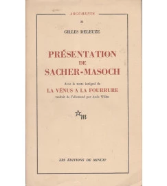 Présentation de Sacher-masoch