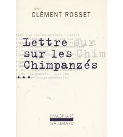 Lettre Sur les Chimpanzes