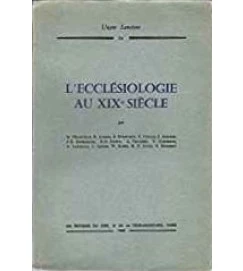 Lecclesiologie Au XIX Siecle - M. Nedoncelle & Outros