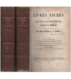 Les Livres Sacres de Toutes les Religions, Sauf La Bible - 2 Volumes