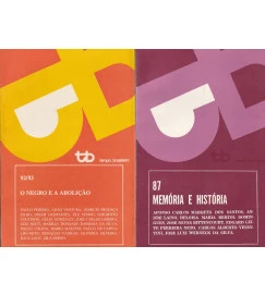 Duo : Memória e História + O Negro e a Abolição ( 20% de desconto )