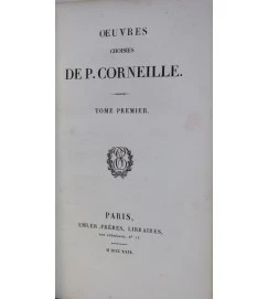 Oeuvres Choisies - P. Corneille