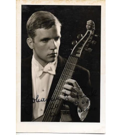 Johannes Fink  - Autografado e Com Dedicatória no Verso