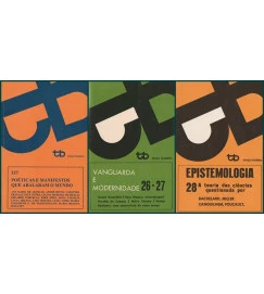 Trio : Vanguarda e Modernidade + Epistemologia + Poéticas e Manifestos Que Abalaram o Mundo  ( + 20% de desconto )