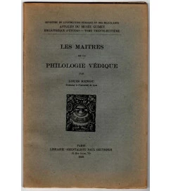 Les Maitres de La Philologie Vedique - Lous Renou